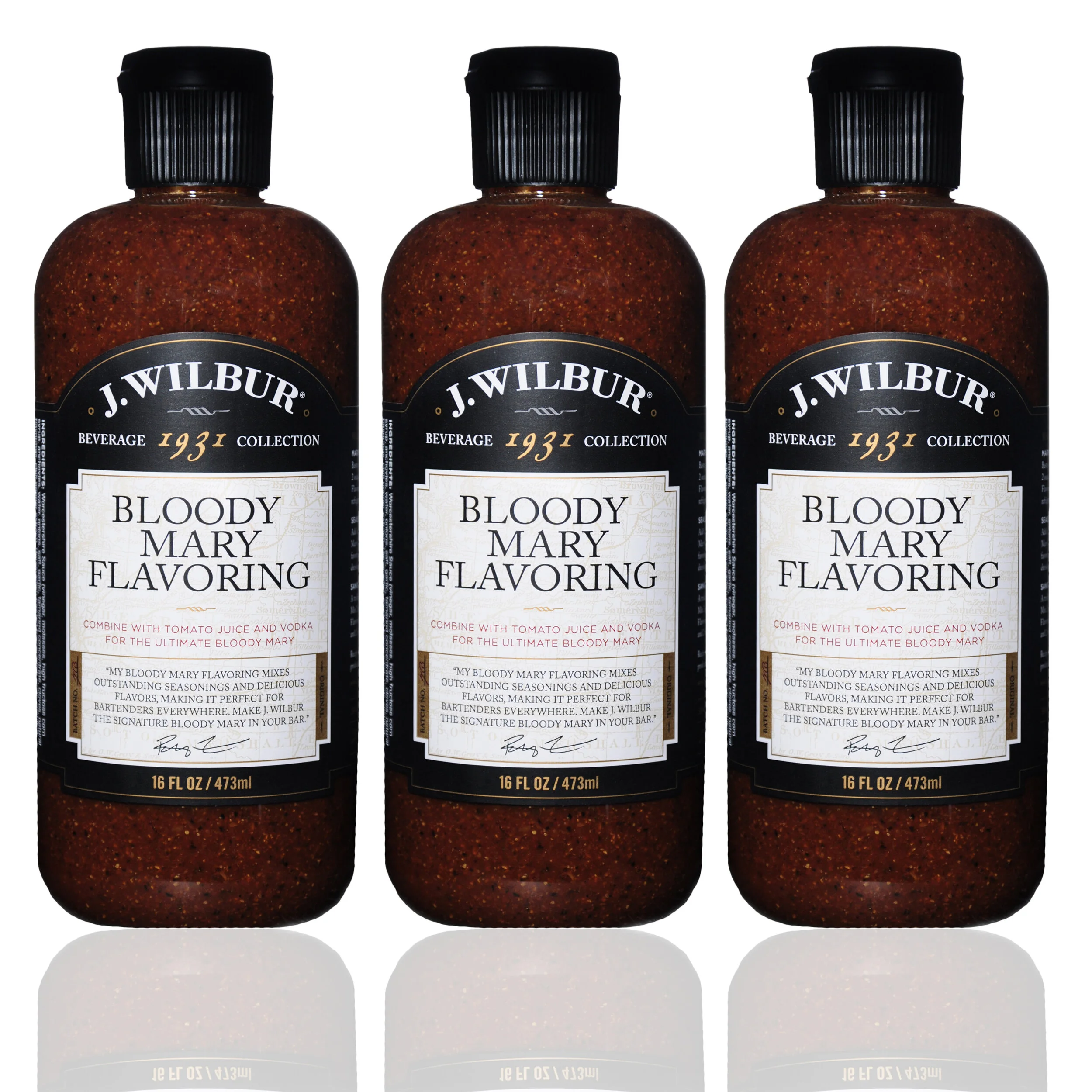 J. Wilbur's Original Bloody Mary Flavoring (3 pack) — J. Wilbur Foods